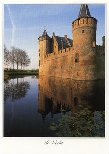 602081 Gezicht op het Muiderslot (Herengracht 83) te Muiden.